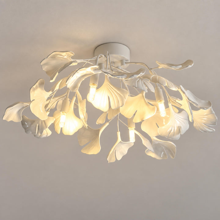 Modern Flush Mount Ceiling Light Metal Fixture with Dimmable LED 12 Inch 15W Warm White