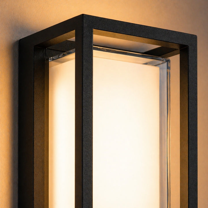 Modern Outdoor Wall Light Waterproof Aluminum Fixture for Villa Porch and Corridor with LED