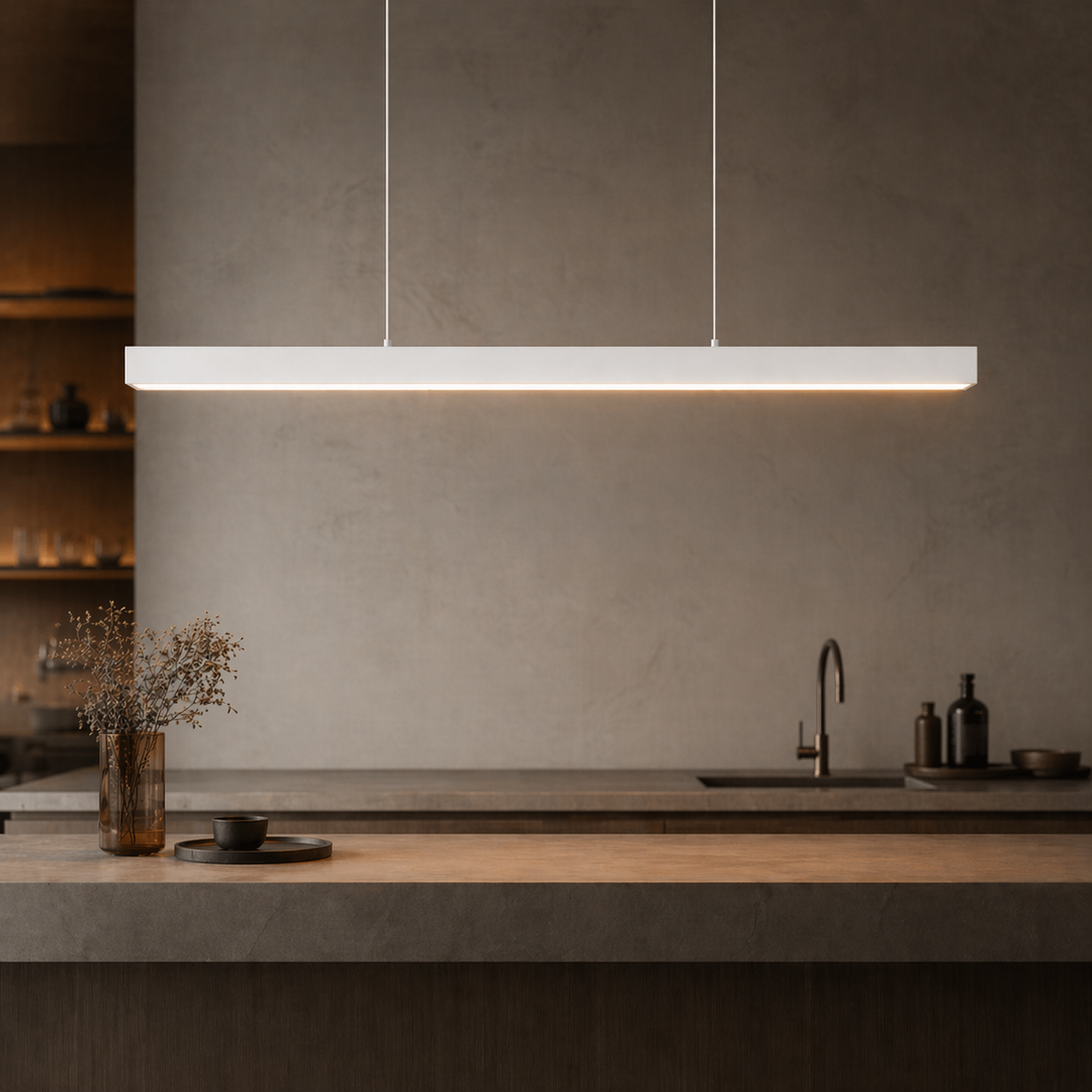 Modern Linear LED Kitchen Island Pendant Light