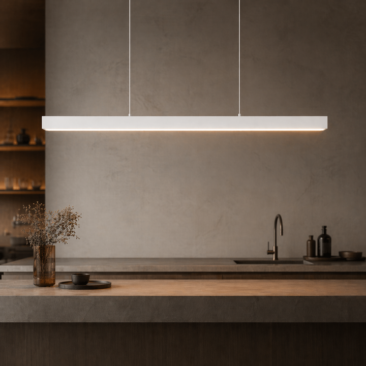 Modern Linear LED Kitchen Island Pendant Light