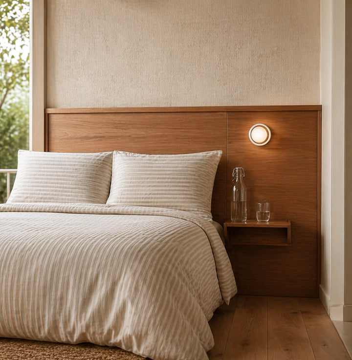 Modern Wall Light Wall Mounted Dimple Glass Aluminum with Smart Light Sensor 3000K