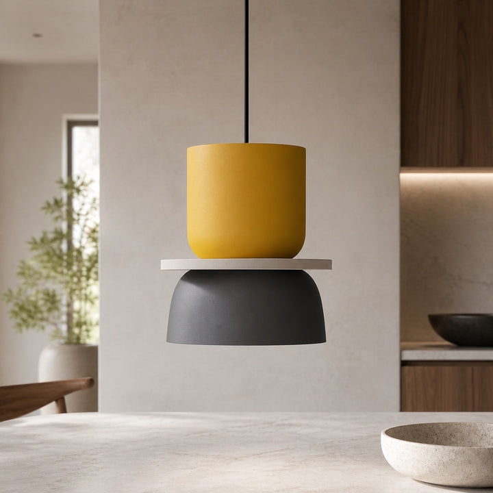 Nordic Pendant Lighting Adjustable Dome Design Zinc Alloy Metal LED Compatible Fixture