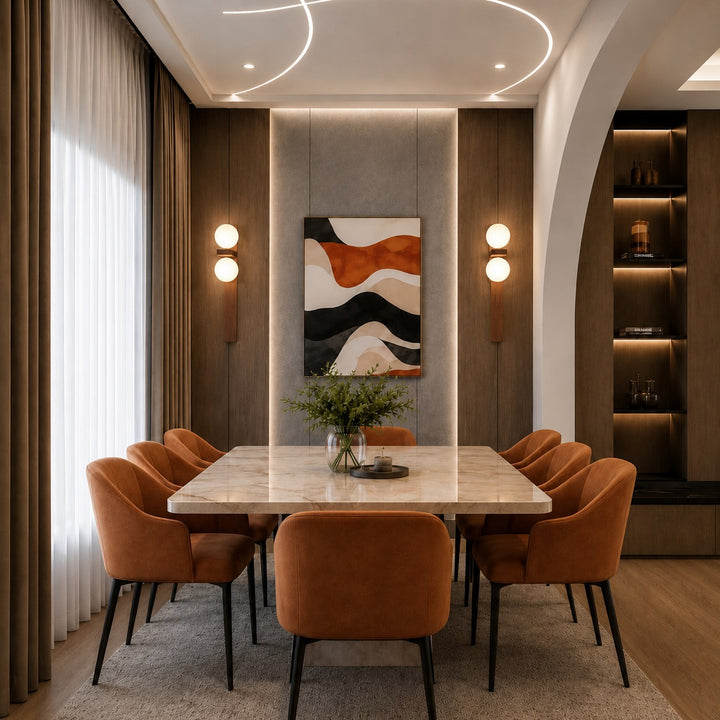 Modern Wall Light Wall Mounted Walnut Wood Glass Shade Hardwired G9 Base Dimmable 110-240V