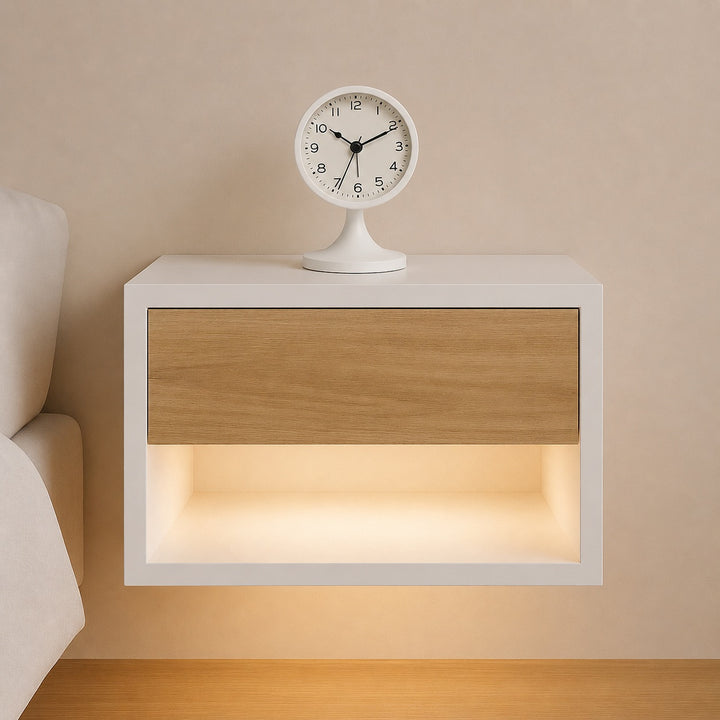 Modern Metal Alarm Clock with Silent Quartz Movement and Backlight for Easy Nighttime Reading