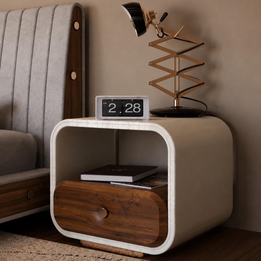 Modern Retro Flip Clock Digital Display with Mechanical Page Turning Durable ABS Plastic