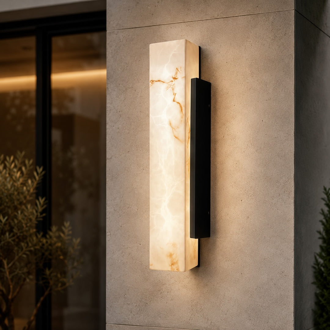 Modern Industrial Outdoor Wall Light Waterproof LED Wall Mounted Stainless Steel Fixture