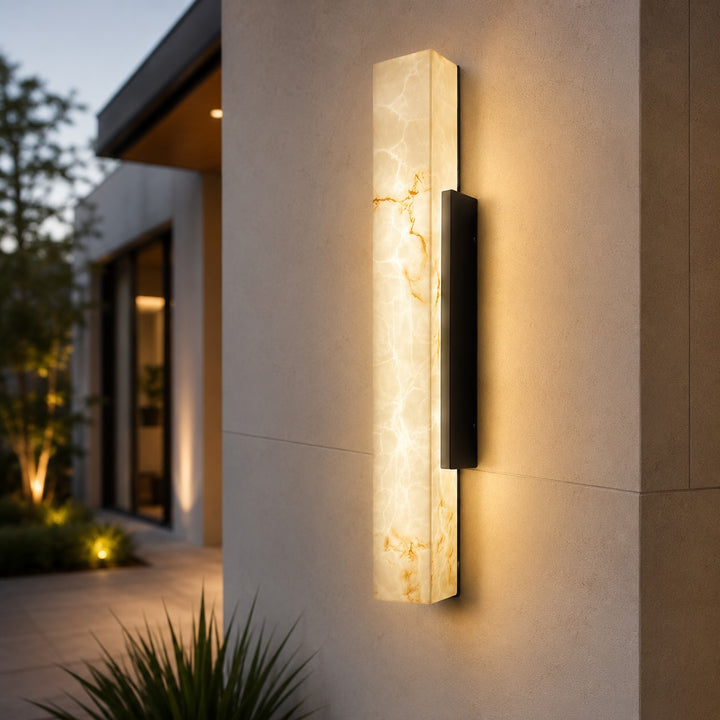 Modern Industrial Outdoor Wall Light Waterproof LED Wall Mounted Stainless Steel Fixture