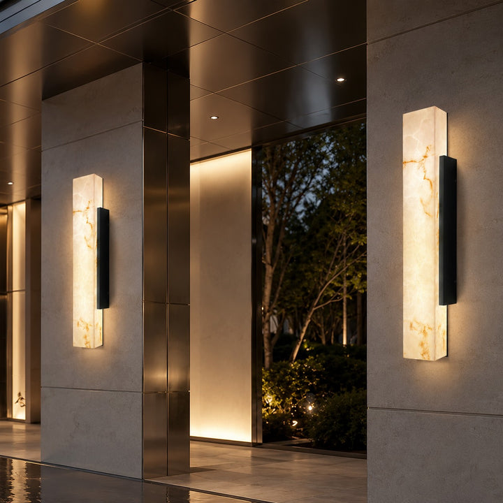 Modern Industrial Outdoor Wall Light Waterproof LED Wall Mounted Stainless Steel Fixture