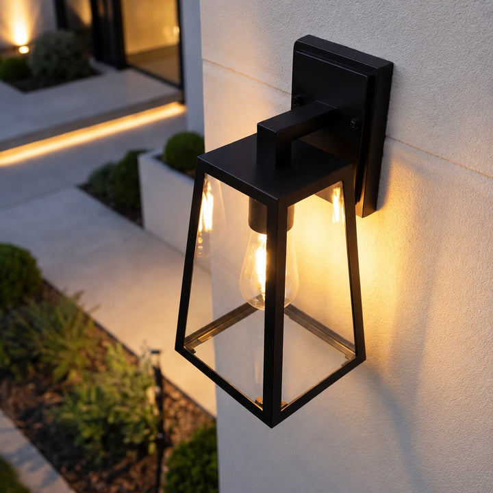 Contemporary Outdoor Wall Light Waterproof Aluminum Wall Mounted Fixture