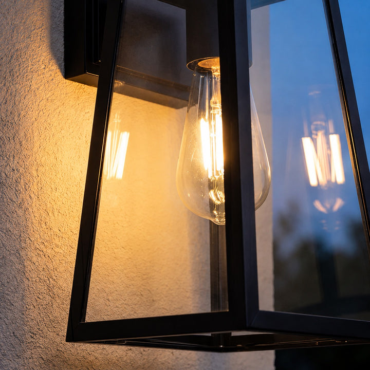Contemporary Outdoor Wall Light Waterproof Aluminum Wall Mounted Fixture