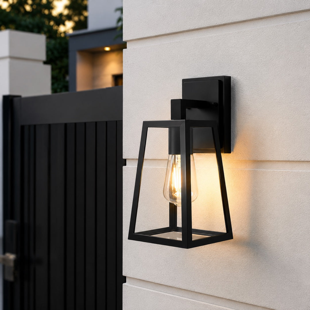 Contemporary Outdoor Wall Light Waterproof Aluminum Wall Mounted Fixture