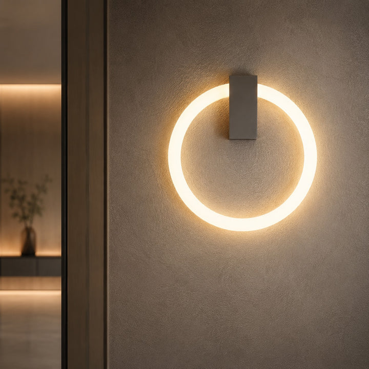 Modern Dimmable Wall Light Sconce Fixture with Iron and Acrylic Material for Living Room and Bedroom