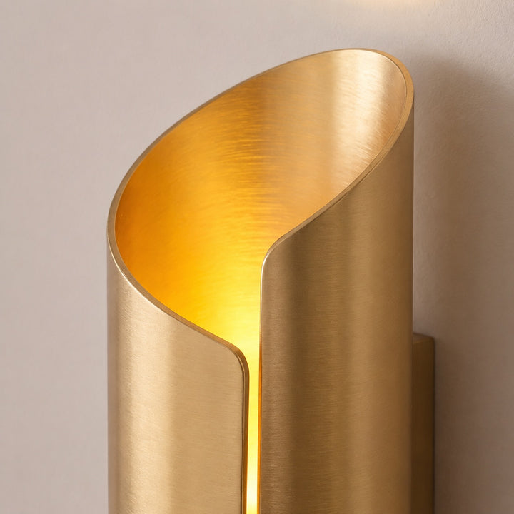 Modern Minimalist Wall Sconce Metal Wall Mounted LED Lighting for Indoor Spaces