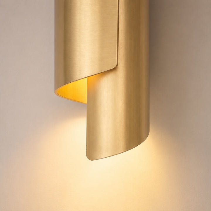Modern Minimalist Wall Sconce Metal Wall Mounted LED Lighting for Indoor Spaces