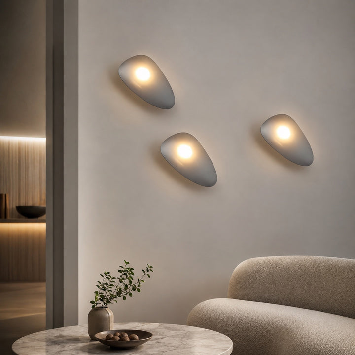 Modern Wall Light Wall Mounted Iron Frame Glass Shade LED 5W Warm White Sconce
