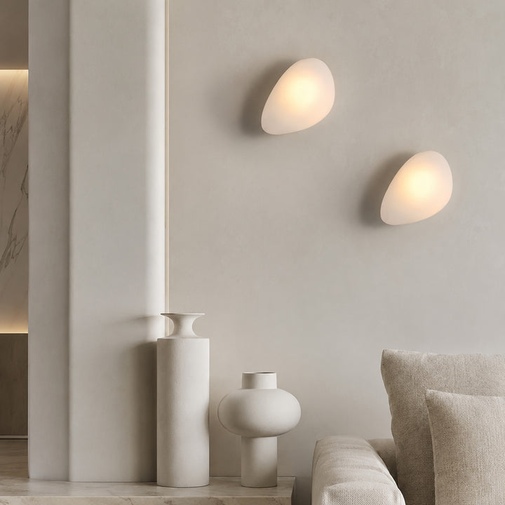 Modern Wall Light Wall Mounted Iron Frame Glass Shade LED 5W Warm White Sconce