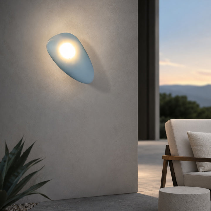 Modern Wall Light Wall Mounted Iron Frame Glass Shade LED 5W Warm White Sconce