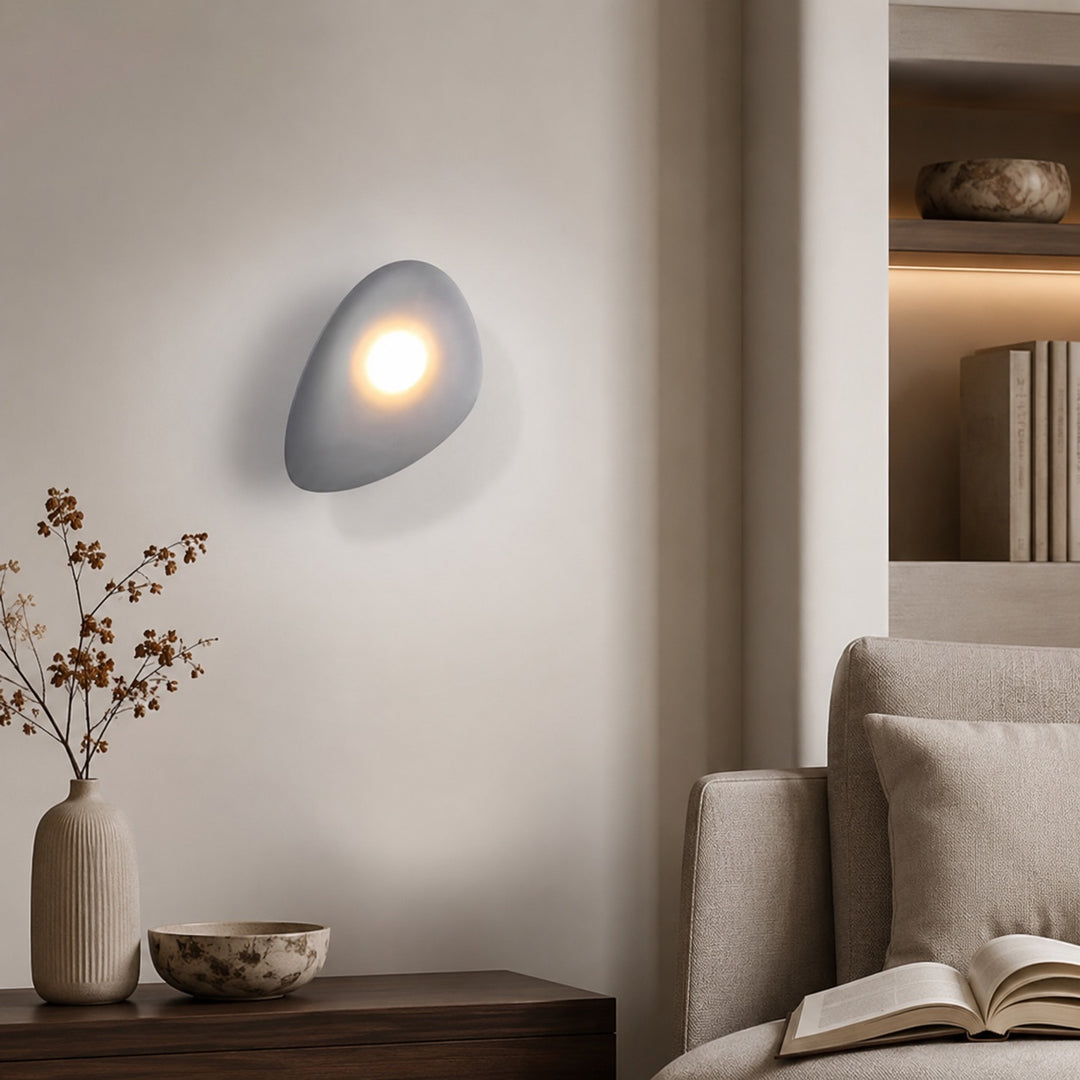 Modern Wall Light Wall Mounted Iron Frame Glass Shade LED 5W Warm White Sconce