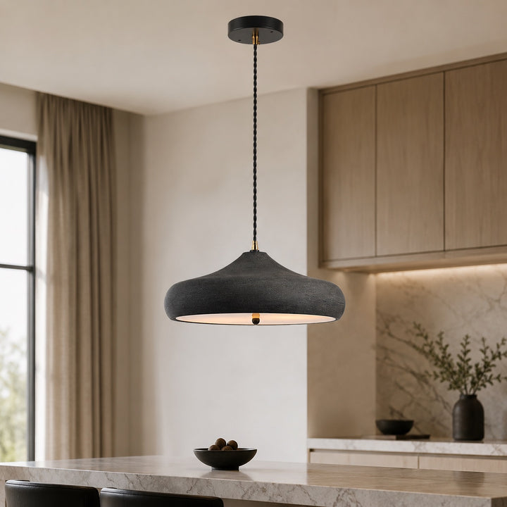 Modern Glass Pendant Lighting Adjustable LED Hanging Fixture for Kitchen and Home Decor