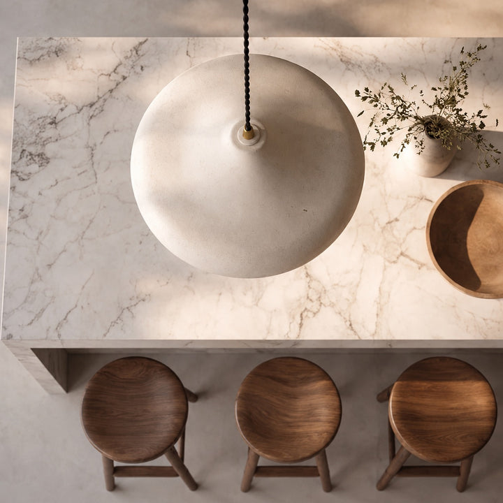Modern Glass Pendant Lighting Adjustable LED Hanging Fixture for Kitchen and Home Decor