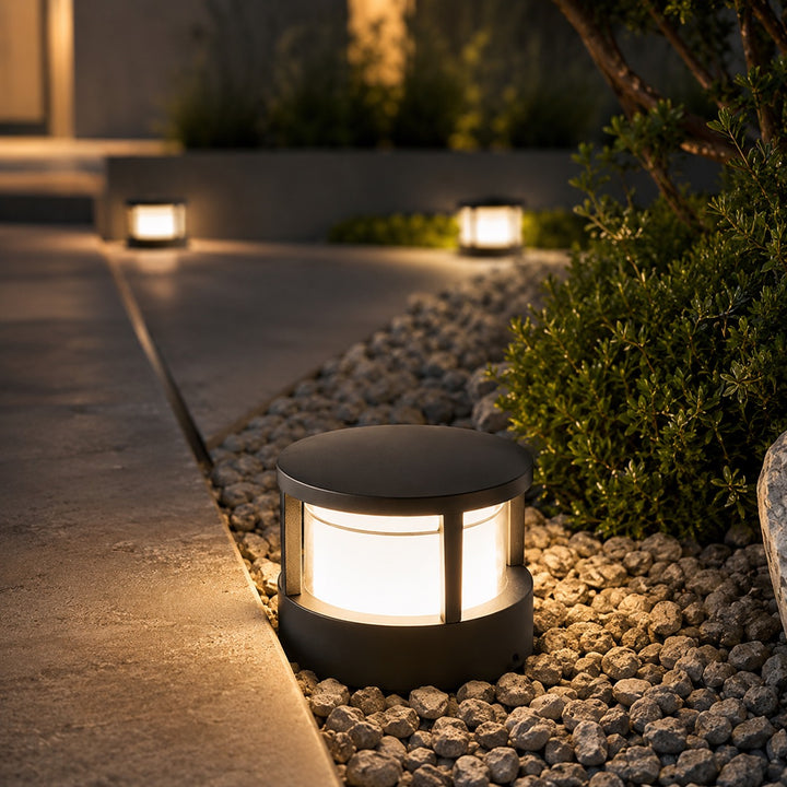 Modern Outdoor Wall Light Adjustable Aluminum Double-Layered Acrylic Shade LED 5W IP65