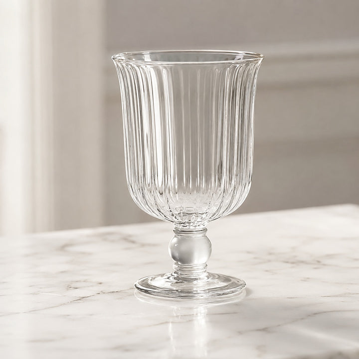 Modern Glass Flower Vase with Versatile Design for Floral Arrangements and Candle Displays