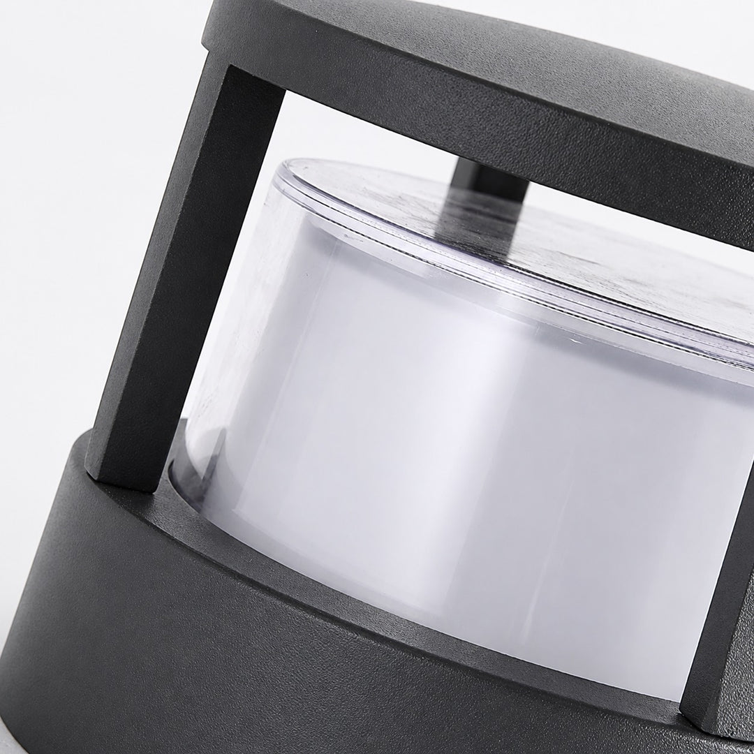 Modern Outdoor Wall Light Adjustable Aluminum Double-Layered Acrylic Shade LED 5W IP65