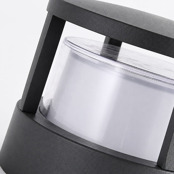Modern Outdoor Wall Light Adjustable Aluminum Double-Layered Acrylic Shade LED 5W IP65