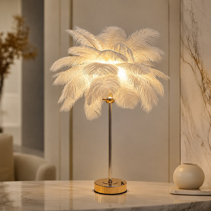 Nordic Style Table Lamp USB Powered LED Light Adjustable Color Temperature with Iron Base
