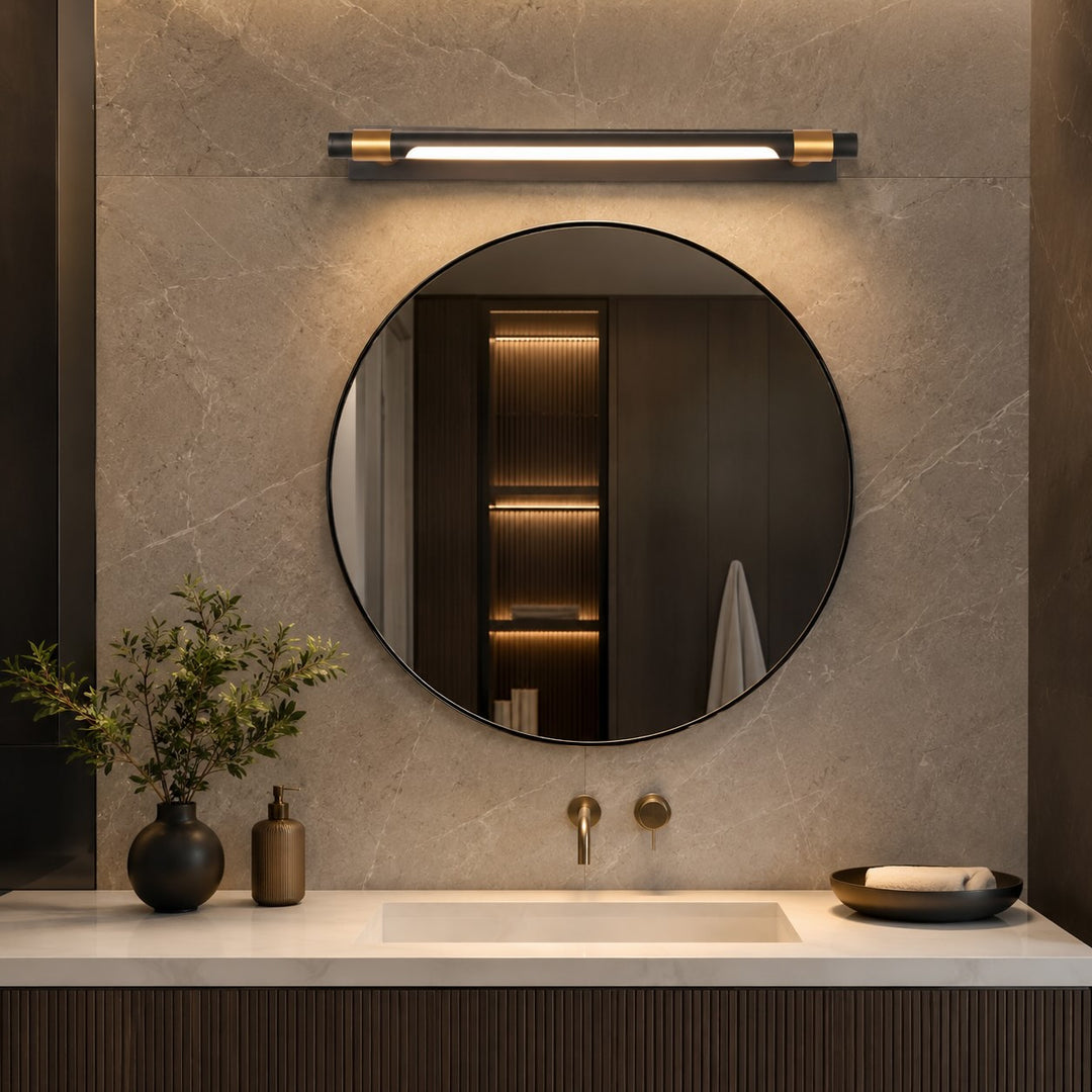 Modern Bathroom Vanity Light Wall Mounted Adjustable Iron Acrylic LED Fixture