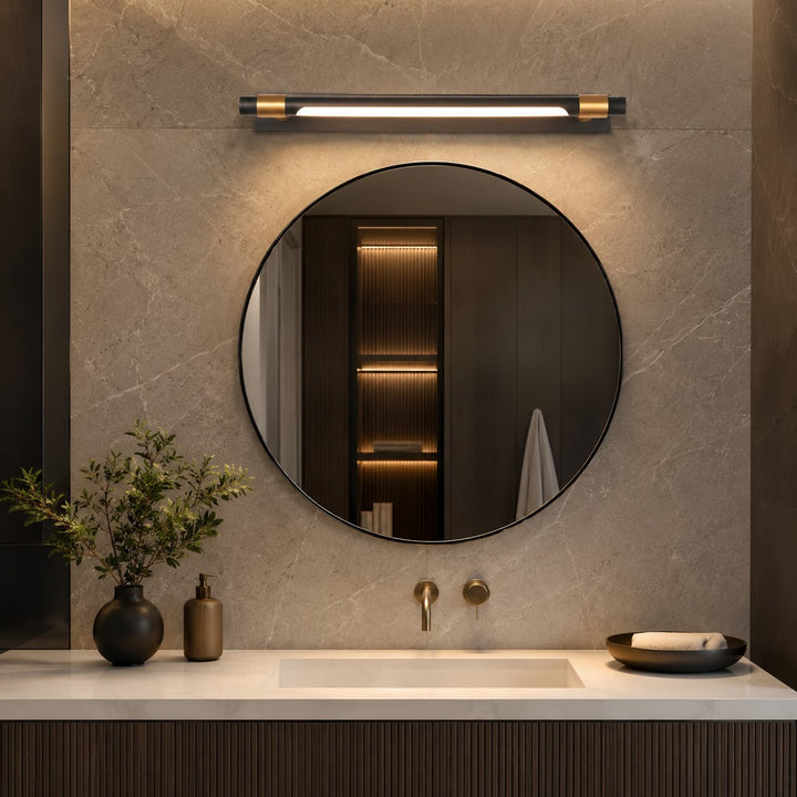 Modern Bathroom Vanity Light Wall Mounted Adjustable Iron Acrylic LED Fixture