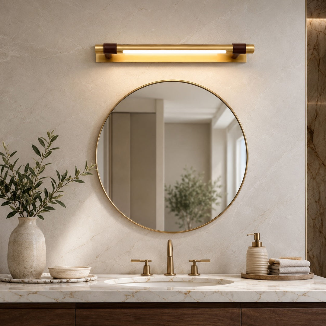 Modern Bathroom Vanity Light Wall Mounted Adjustable Iron Acrylic LED Fixture