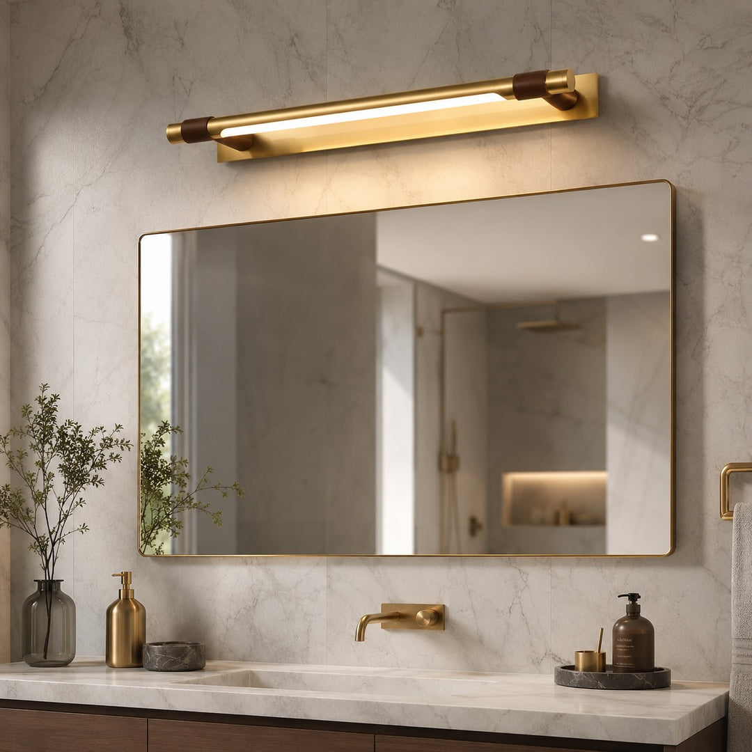 Modern Bathroom Vanity Light Wall Mounted Adjustable Iron Acrylic LED Fixture