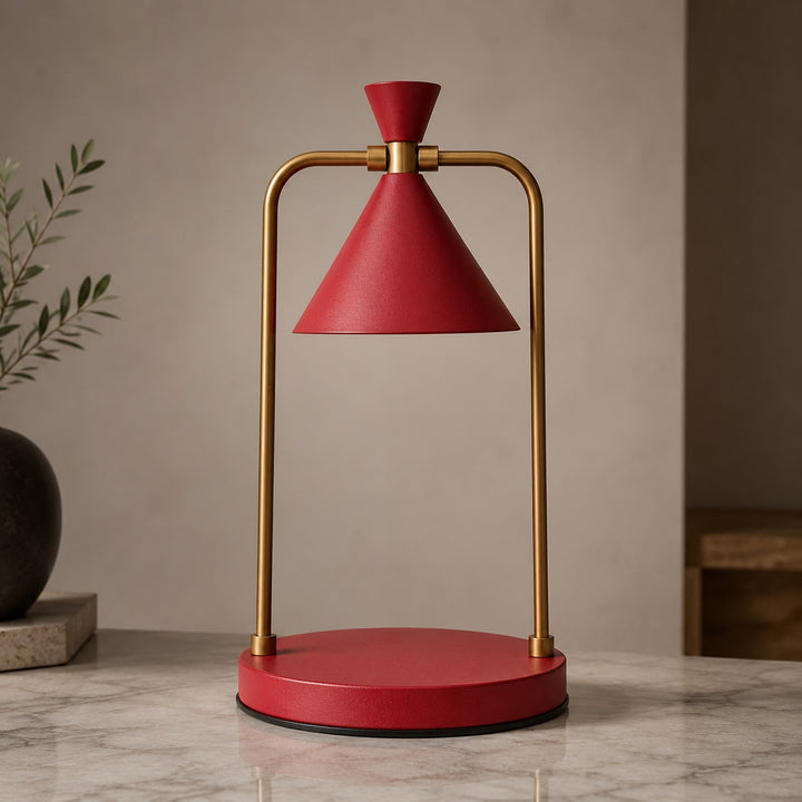Modern Candle Warmer Lamp Adjustable Metal Design Halogen Light Source with Dimmable Function