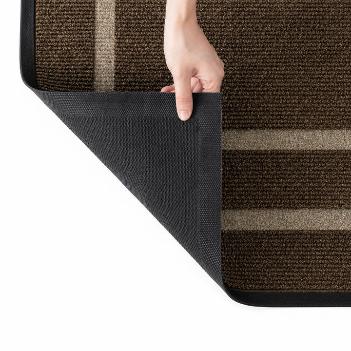 Durable Classic Front Door Mat with Non-Slip Rubber Backing for Indoor Outdoor Use