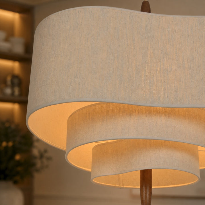 Contemporary Pendant Lamp Minimalist Design Metal Structure LED Lighting Fixture