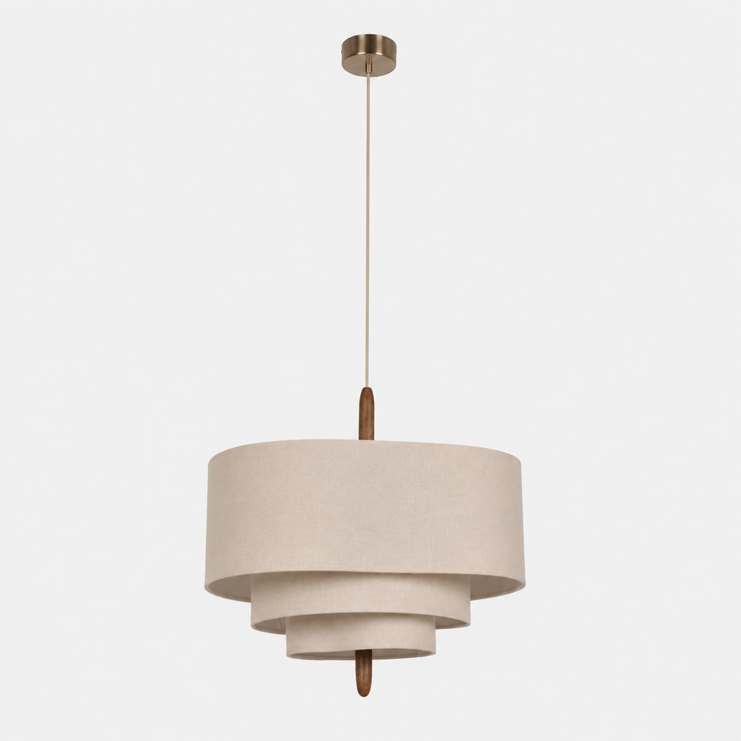 Contemporary Pendant Lamp Minimalist Design Metal Structure LED Lighting Fixture