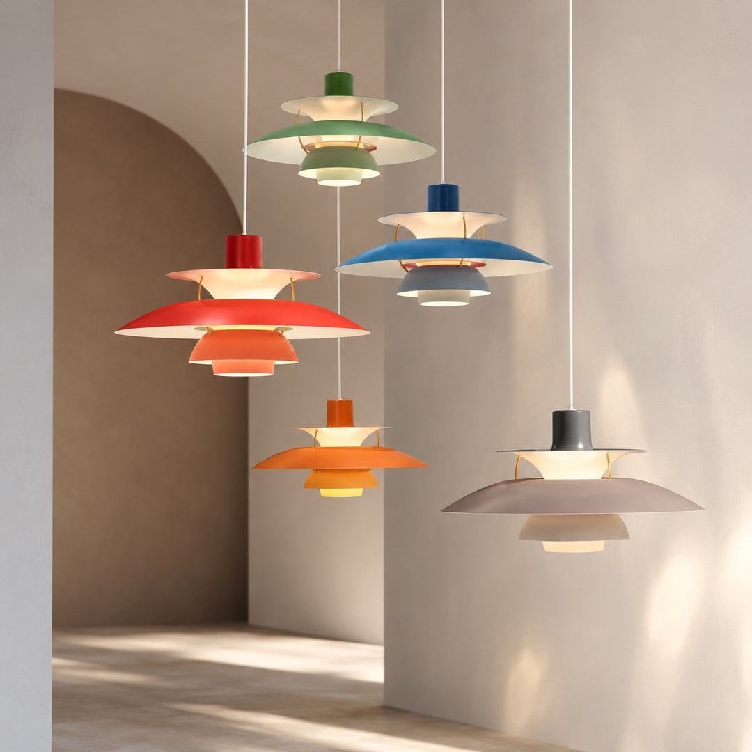 Modern Pendant Lamp Hanging Metal Light Fixture LED 1 Lamp 110V-240V