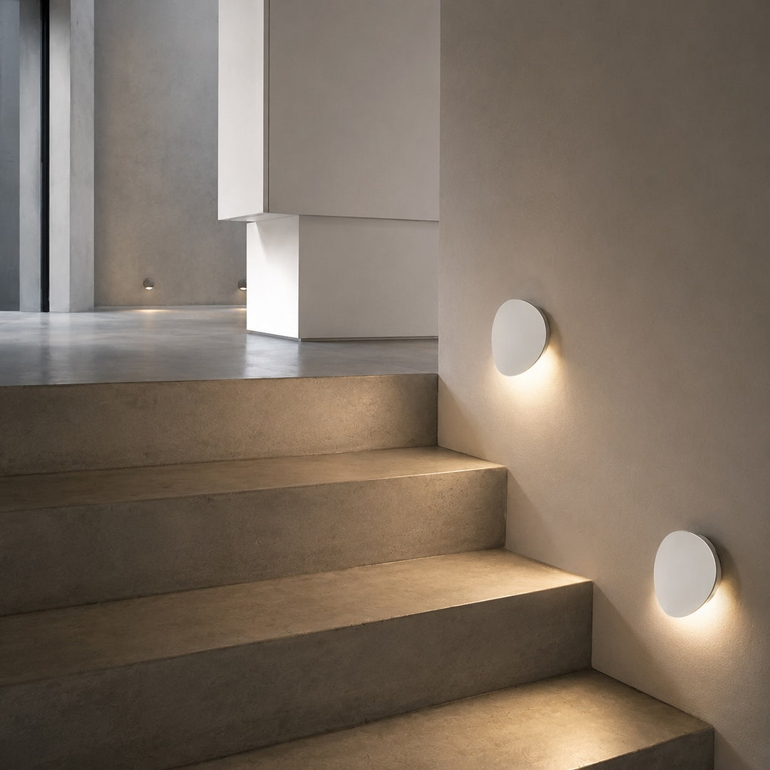 Modern Outdoor Wall Light Waterproof Aluminum Body Integrated LED 7W for Exterior Illumination