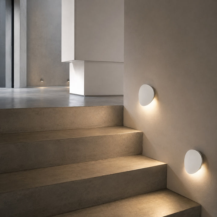Modern Outdoor Wall Light Waterproof Aluminum Body Integrated LED 7W for Exterior Illumination