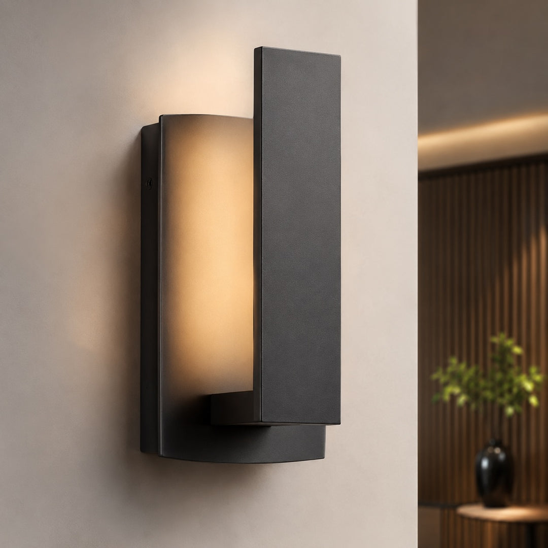 Modern Outdoor Wall Light Wall Mounted Weatherproof Aluminum LED Adjustable Design