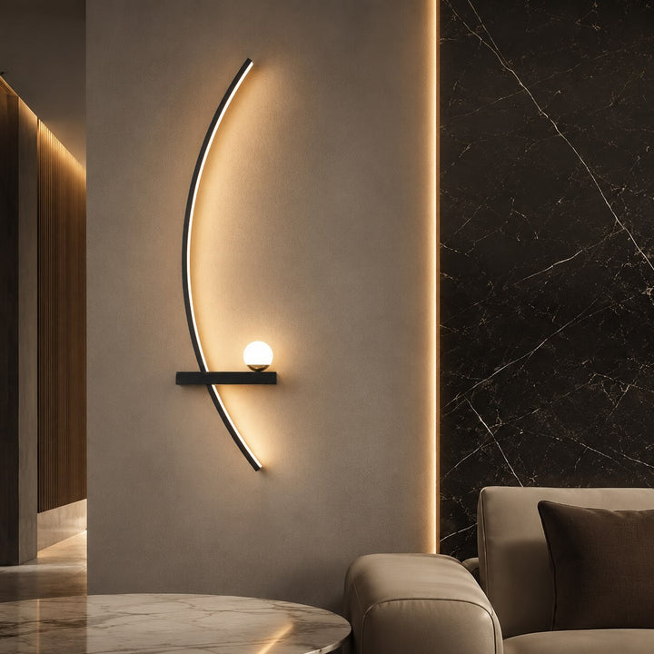 Modern LED Wall Light Adjustable Dimmable Iron Sconce with Silicone Shade