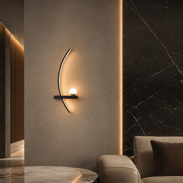 Modern LED Wall Light Adjustable Dimmable Iron Sconce with Silicone Shade