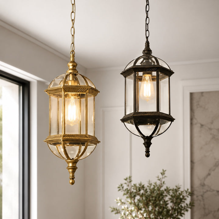 Vintage Outdoor Pendant Light Wall Mounted Adjustable Die-Cast Aluminum LED Waterproof