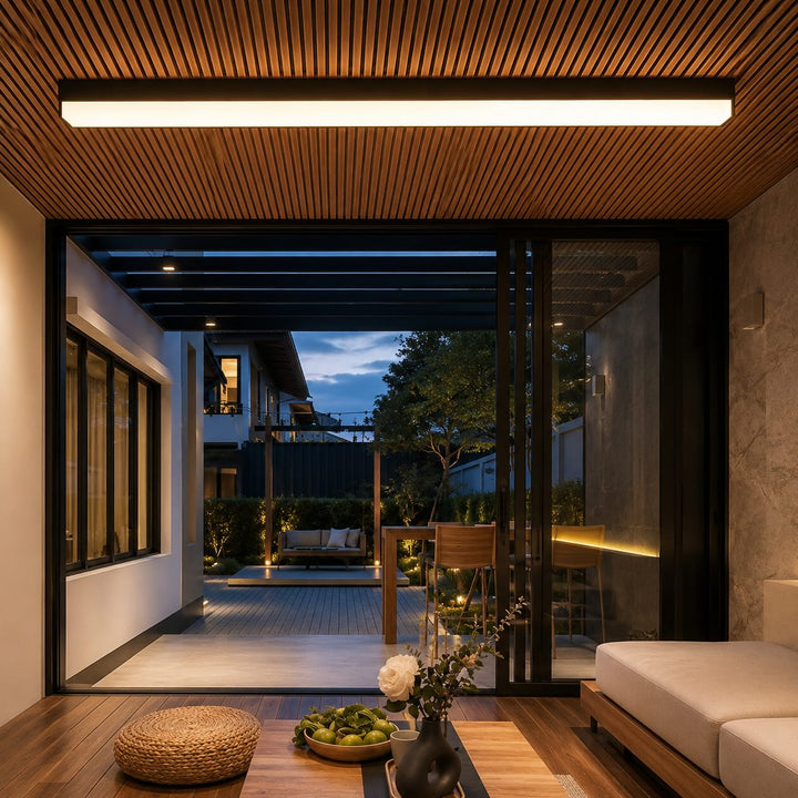 Modern Minimalist Ceiling Light Flush Mount LED Dimmable Aluminum Indoor Lighting