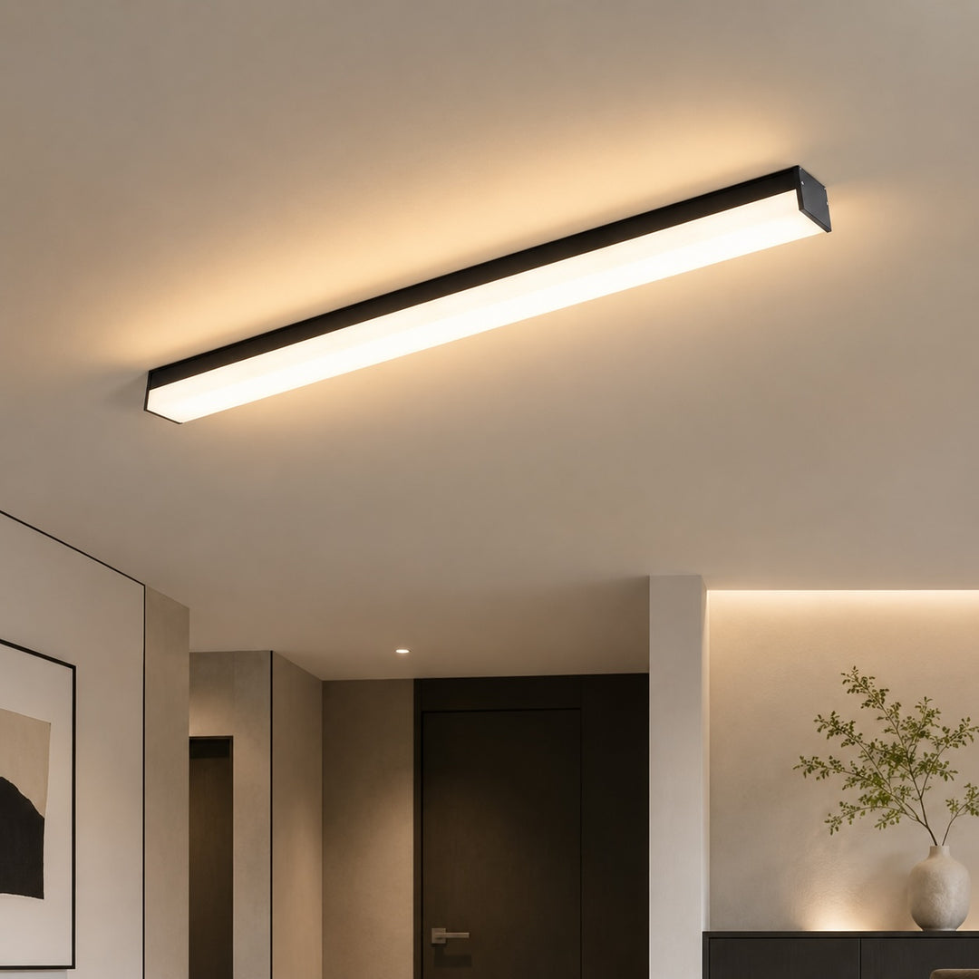 Modern Minimalist Ceiling Light Flush Mount LED Dimmable Aluminum Indoor Lighting