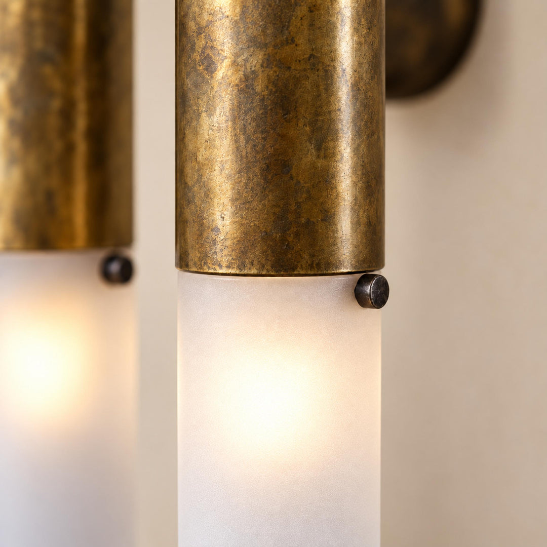 Modern Wall Light Flush Mount Metal LED Adjustable Horsehair Sconce Lighting Fixture