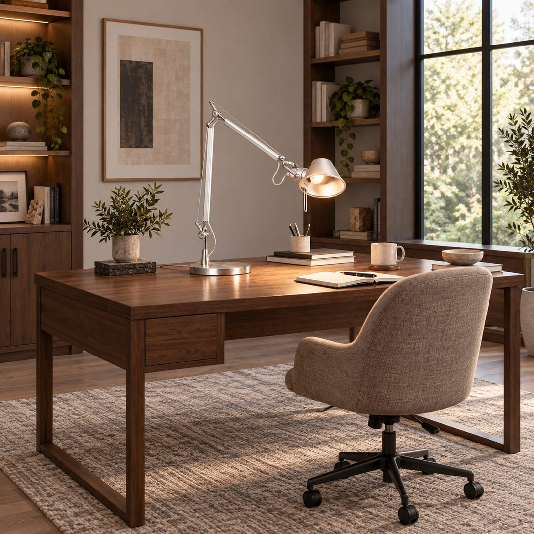 Modern Articulated Desk Lamp Adjustable Aluminum LED Light for Home Office