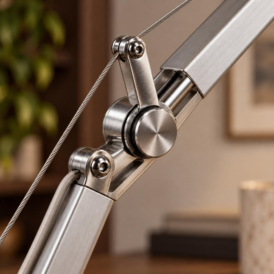 Modern Articulated Desk Lamp Adjustable Aluminum LED Light for Home Office