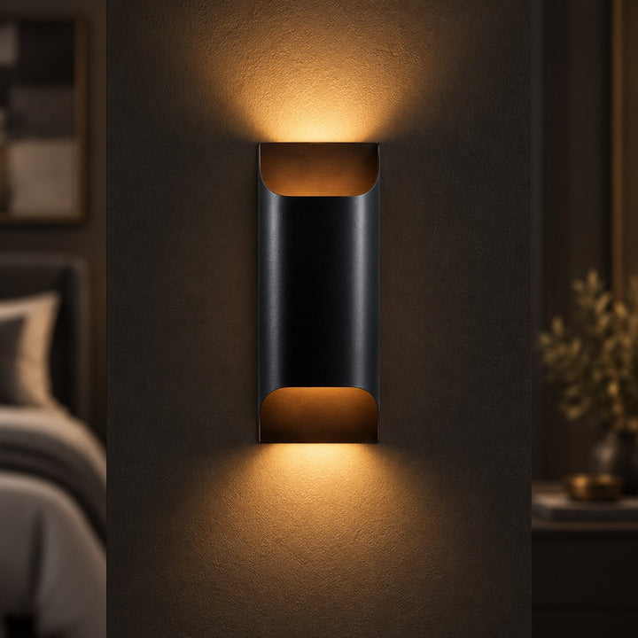 Modern Brass Wall Sconce Lighting Adjustable Metal LED Wall Lamp for Home Decor